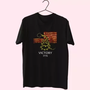 Betsy Ross Flag American Victory 1776 Vetrerans Day T Shirt 4