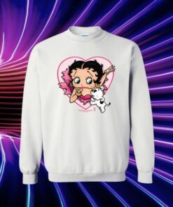 Betty Boop I Love Betty Sweatshirt adm 2