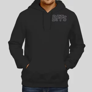 Bff Podcast Merch Hoodie With Back