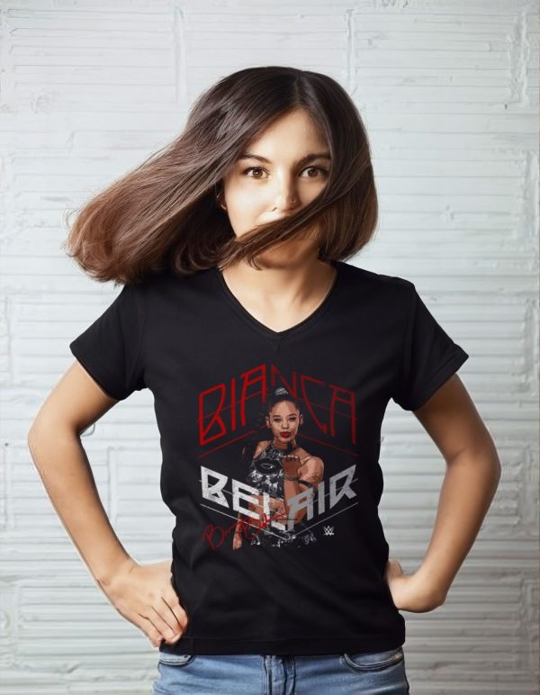 Bianca Belair Kiss Tee Shirt