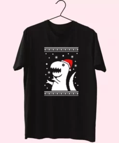 Big Trex Santa T Shirt Xmas Design 4