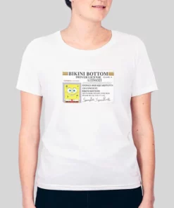 Bikini Bottom Spongebob Driver License Hoodie 1 Bikini Bottom Spongebob Driver License Hoodie 2