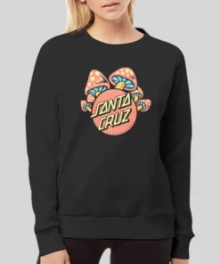 Black Spider Santa Cruz Mushroom Hoodie 4
