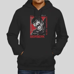 Black Swordsman Burn Away Berserk Hoodie