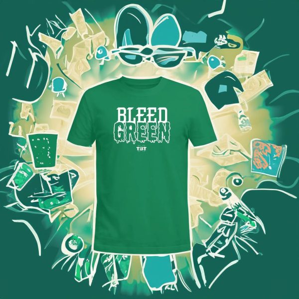 Bleed Green Shirt The Basketball Tournament