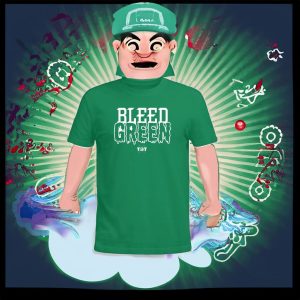 Bleed Green Shirt The Basketball Tournament