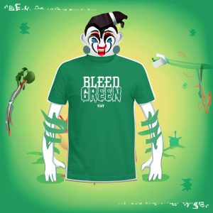 Bleed Green Shirt The Basketball Tournament 3