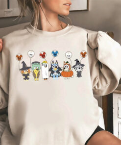 Bluey Trick Or Treat Halloween 2023 Sweatshirt 1