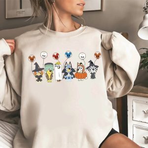 Bluey Trick Or Treat Halloween 2023 Sweatshirt