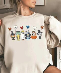 Bluey Trick Or Treat Halloween 2023 Sweatshirt 2