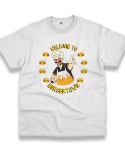 Bob Fieri Welcome To Burgertown Thanksgiving Vintage T Shirt 1