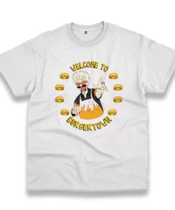 Bob Fieri Welcome To Burgertown Thanksgiving Vintage T Shirt 4