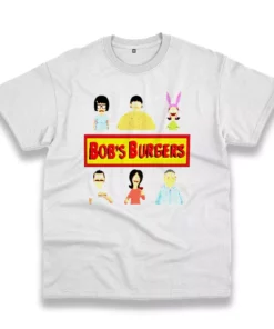 Bobs Burger Family Thanksgiving Vintage T Shirt 1