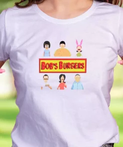 Bobs Burger Family Thanksgiving Vintage T Shirt 2