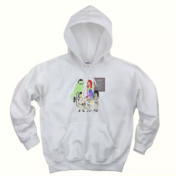 Bobs Burgers Family Ghost Hunter Thanksgiving Hoodie