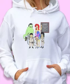 Bobs Burgers Family Ghost Hunter Thanksgiving Hoodie 1 Bobs Burgers Family Ghost Hunter Thanksgiving Hoodie 2