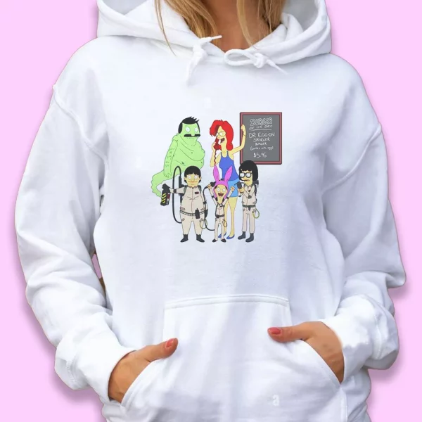 Bobs Burgers Family Ghost Hunter Thanksgiving Hoodie