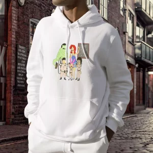 Bobs Burgers Family Ghost Hunter Thanksgiving Hoodie 3