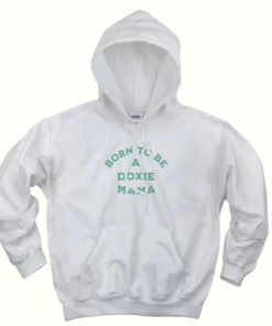Born To Be A Doxie Mama Thanksgiving Hoodie 1