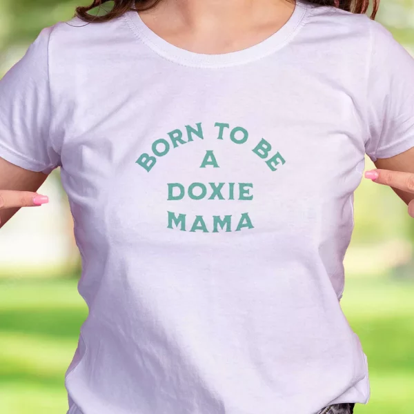 Born To Be A Doxie Mama Thanksgiving Vintage T Shirt