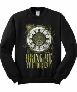 Bring Me The Horizon Clock Sweatshirt 1 Bring Me The Horizon Clock Sweatshirt 2