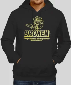 Broken Promises Rose Evermore Hoodie 1