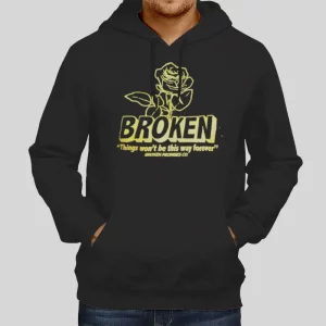 Broken Promises Rose Evermore Hoodie