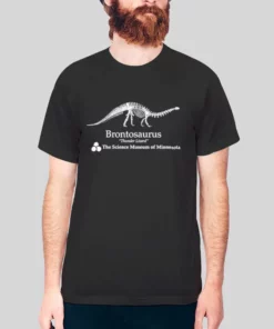 Brontosaurus Thunder Lizard Museum Of Minnesota Hoodie 2