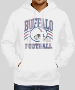 Buffalo Football Vintage Style Hoodie 1