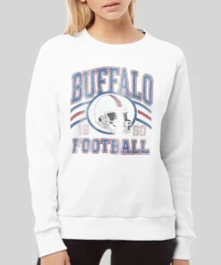 Buffalo Football Vintage Style Hoodie 4