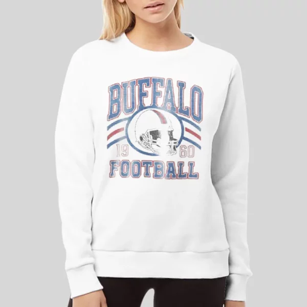 Buffalo Football Vintage Style Hoodie