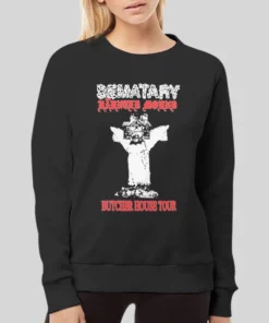 Butcher House Tour Haunted Mound Sematary Hoodie 4