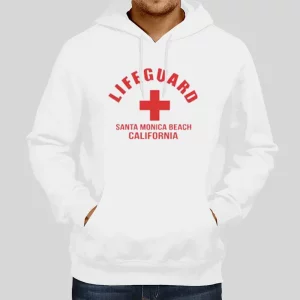 California Santa Monica Pier Lifeguard Hoodie