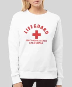 California Santa Monica Pier Lifeguard Hoodie 4
