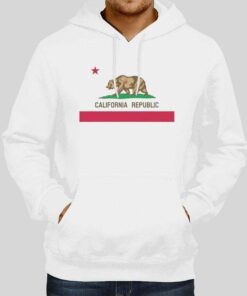 California State Flag Cali Republic T Shirt 2