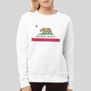 California State Flag Cali Republic T Shirt 4