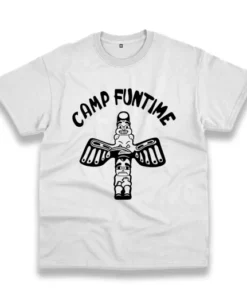 Camp Funtime Totem Pole Retro Thanksgiving Vintage T Shirt 4