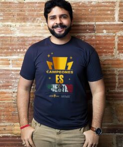 Campeones Es Nuestro Mexico Gold Cup Jersey 2023 T Shirts 2