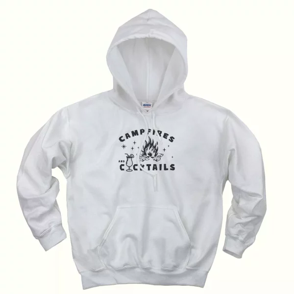 Campfire And Cocktails Thanksgiving Hoodie