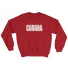 Canada White Type Sweatshirt