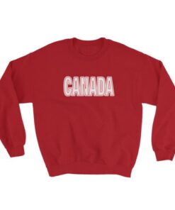 Canada White Type Sweatshirt 1