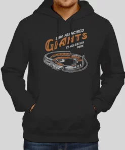 Candlestick Park San Francisco Giants Hoodie 1