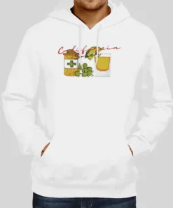 Cannabis Cocktail California Sober Hoodie 1