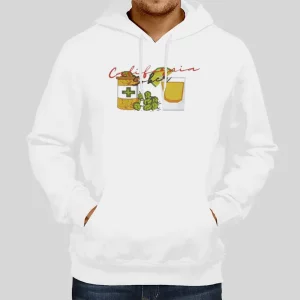 Cannabis Cocktail California Sober Hoodie