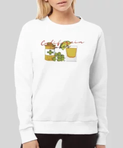 Cannabis Cocktail California Sober Hoodie 4