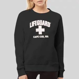 Cape Cod Ma Cute Lifeguard Hoodie