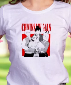 Chainsaw Man Devil Hunters Thanksgiving Vintage T Shirt 1 Chainsaw Man Devil Hunters Thanksgiving Vintage T Shirt 2