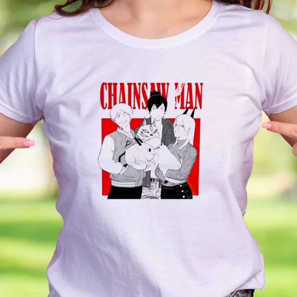 Chainsaw Man Devil Hunters Thanksgiving Vintage T Shirt