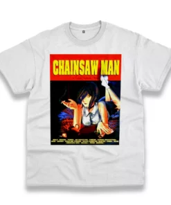 Chainsaw Man Pulp Fiction Thanksgiving Vintage T Shirt 1