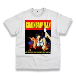 Chainsaw Man Pulp Fiction Thanksgiving Vintage T Shirt 1